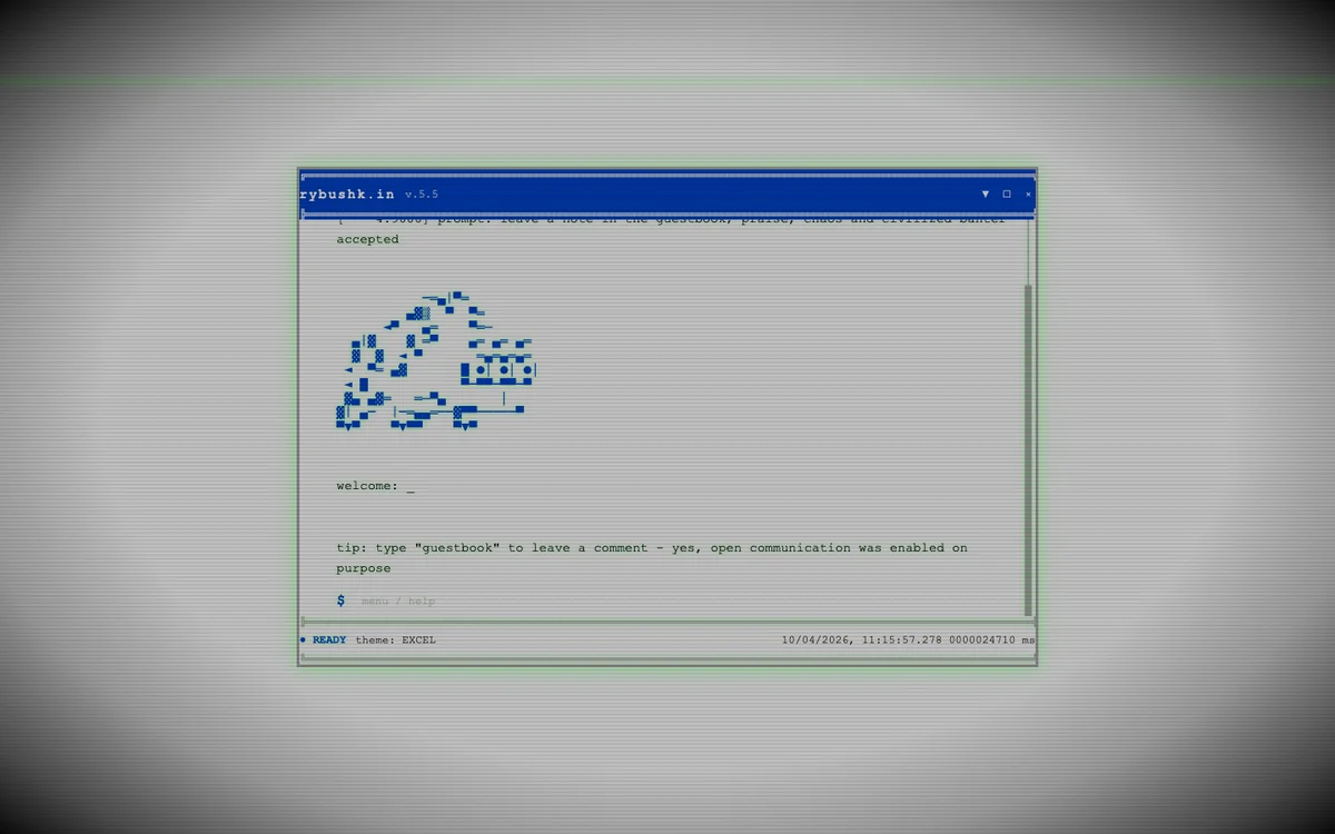 Andrey Ryabushkin’s personal website